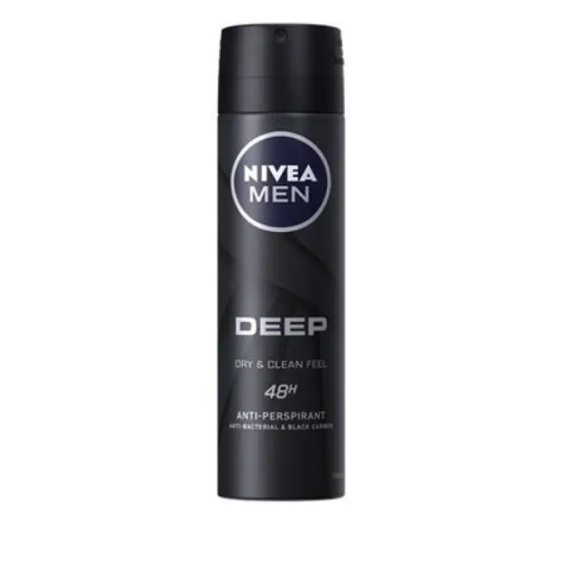 Ingrijire Personala - Deodorant spray Nivea Men Deep Black, 200ml