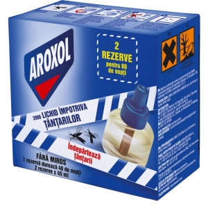 Bucatarie - Rezerve lichid impotriva Tintarilor Aroxol 35ml 2 Buc/Set