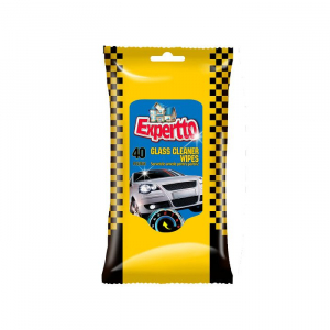 Odorizant - Servetele umede pentru parbriz Servetele umede pentru parbriz Expertto Auto, 40 bucatiAuto, 40buc