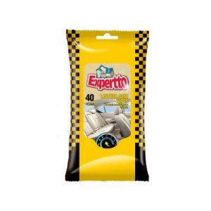 Odorizant - Servetele umede pentru tapiterie piete Expertto, 40 bucati