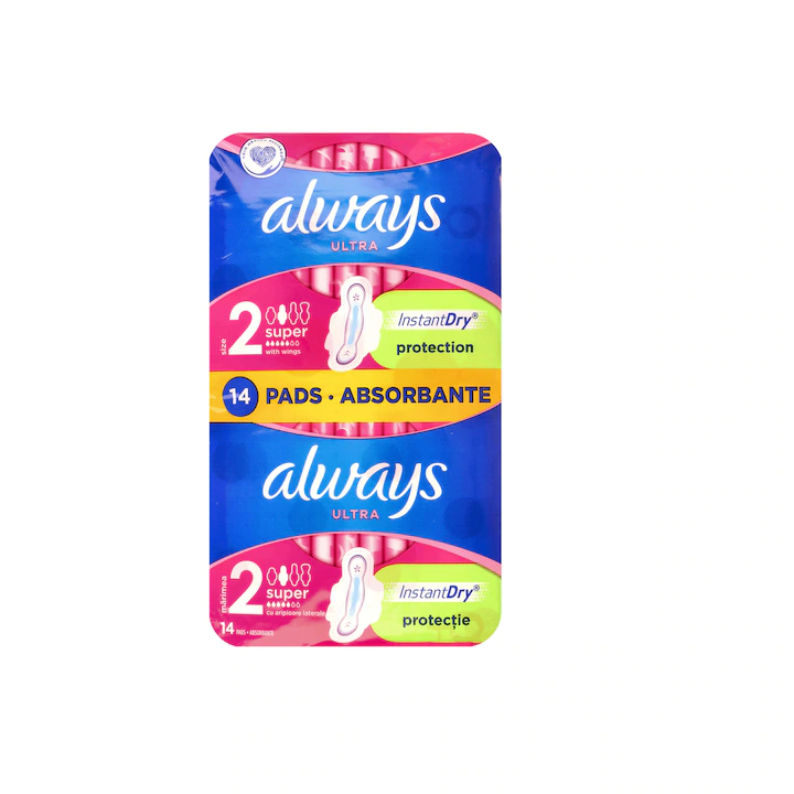 Igiena Intima - Absorbante Always Duo Ultra Super, M2, 14 bucati