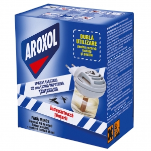 Bucatarie - Aparat electric cu lichid impotriva Tantarilor Aroxol + Rezerva 45ml