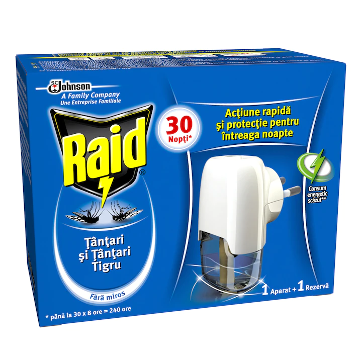Produse Curatenie - Aparat electric impotriva tantarilor Raid Liquid, 21ml