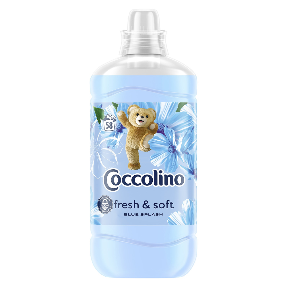 Produse Curatenie - Balsam de rufe Coccolino Blue Splash, 58 spalari, 1.45L