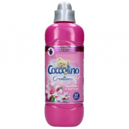 Produse Curatenie - Balsam de rufe Coccolino Tiare Flower & Red Fruits, 37 spalari, 925ml
