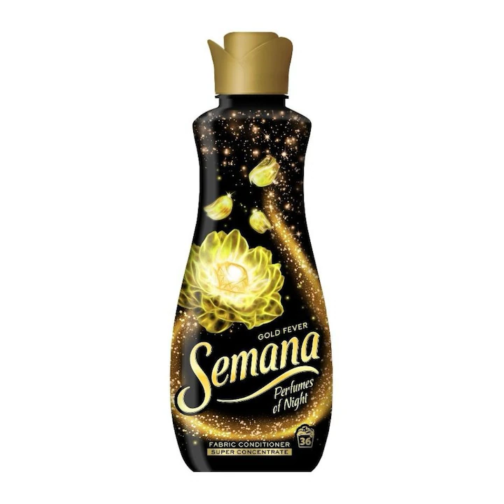 Produse Curatenie - Balsam de rufe concentrat Semana Gold Fever, 36 spalari, 800ml