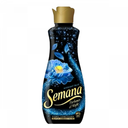 Detergenti Rufe - Balsam de rufe concentrat Semana Midnight Blue, 36 spalari, 800ml