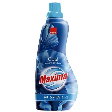 Detergenti Rufe - Balsam de rufe ultra concentrat Sano Maxima Cool, 40 spalari, 1L