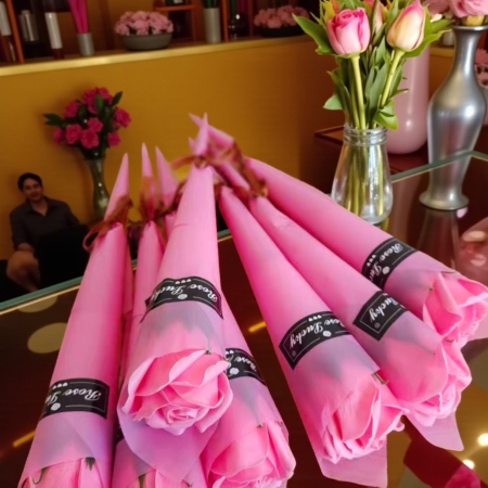 Cadou trandafir din sapun 37x5cm [4]