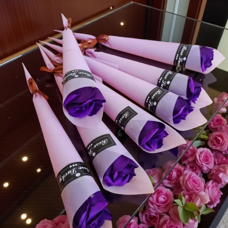 Cadou trandafir din sapun 37x5cm [3]