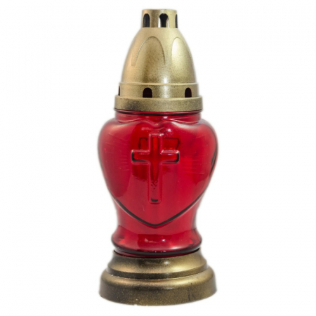 Lumanari & Candele - Candela din sticla 250G-R