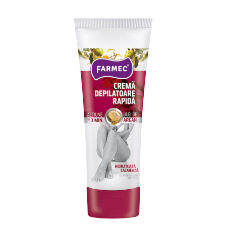 Crema - Crema depilatoare rapida Farmec cu ulei de Argan,150ml