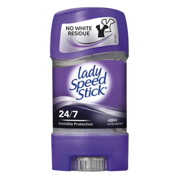 Stick - Deodorant gel Lady Speed Stick 24/7 Invisible, 65g