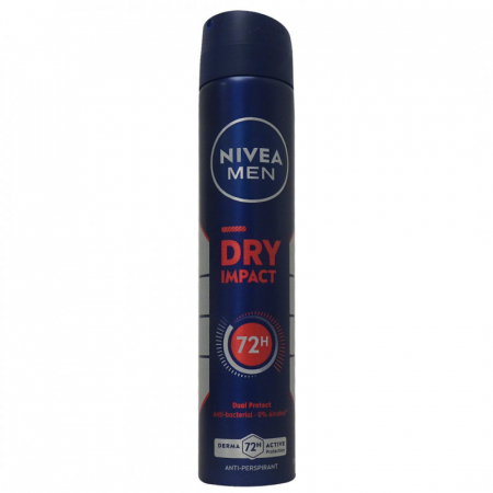Ingrijire Personala - Deodorant spray Nivea Men Dry Impact, 200ml
