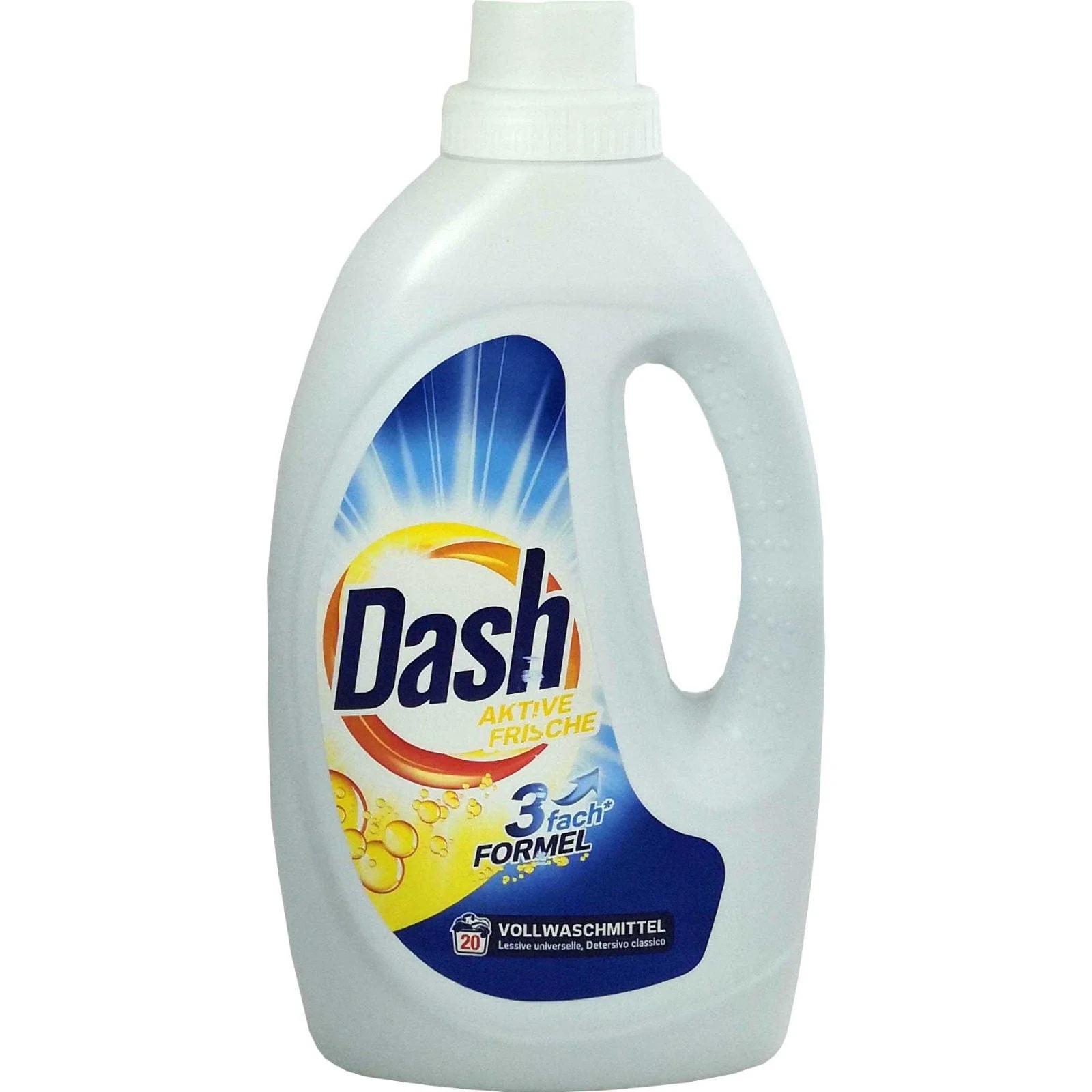 Produse Curatenie - Deteregnt rufe lichid Dash Aaktive Frische, 20 spalari, 1.1L