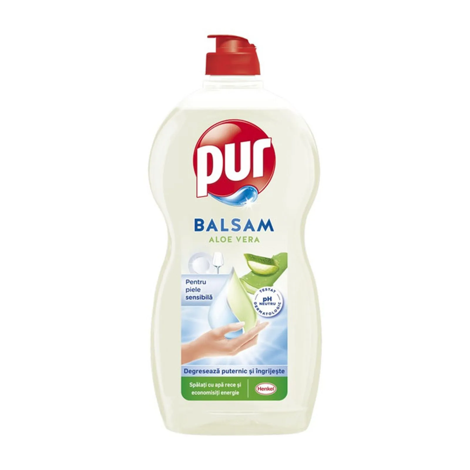 Bucatarie - Detergent de vase Pur Balsam Aloe Vera, 1.2L
