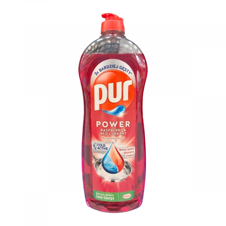 Produse Curatenie - Detergent de vase Pur Power Raspberry & Red, 750ml