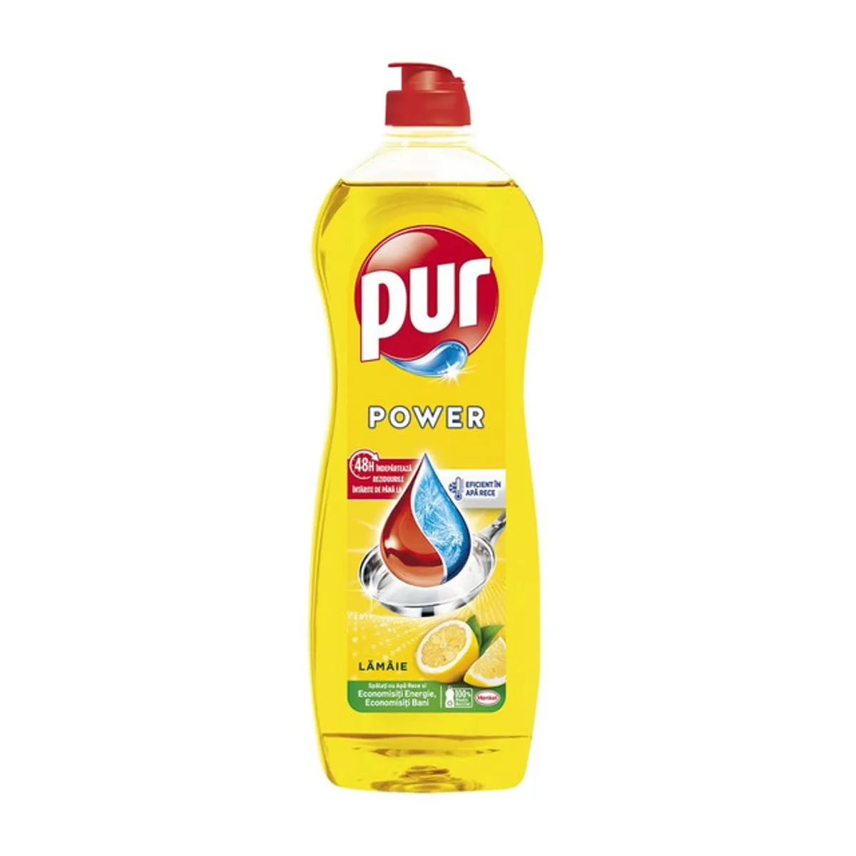 Detergent Vase - Detergent de vase Pur Power Lemon, 750ml