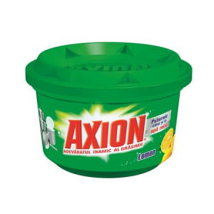 Detergent Vase - Detergent pasta pentru vase Axion Lemon 400g