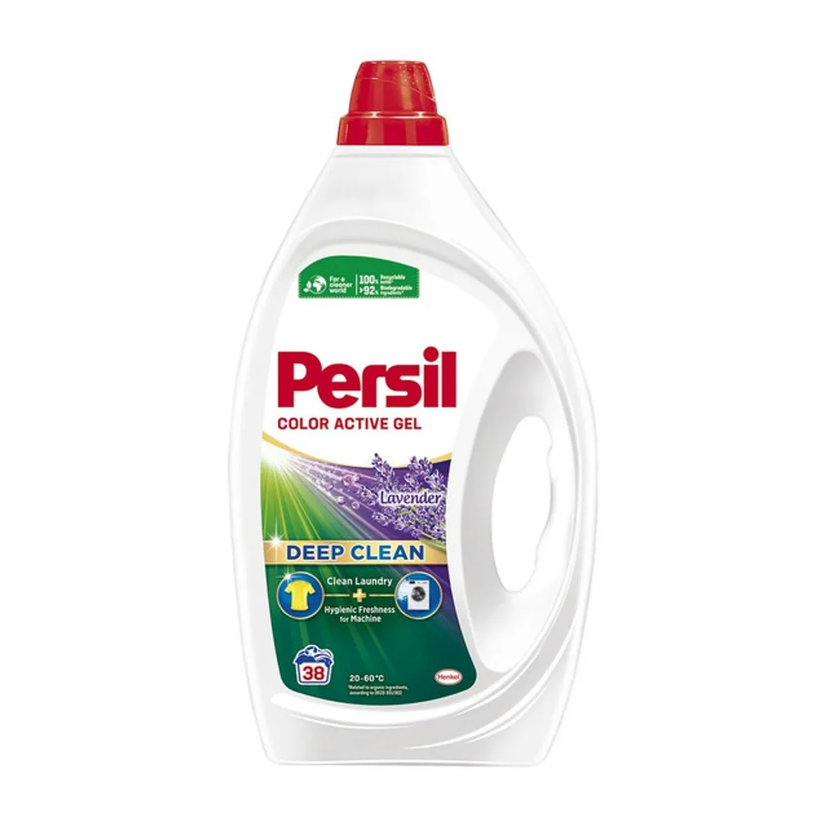 Detergent Rufe Lichid - Detergent rufe lichid Persil Gel Lavanda, 38 spalari, 1,71L