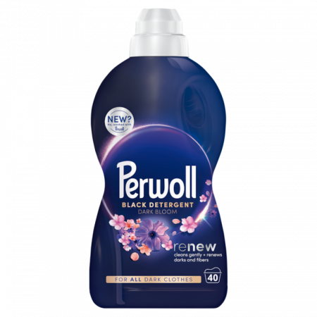 Detergent Rufe Lichid - Detergent rufe lichid Perwoll Renew Dark Bloom, 40 spalari, 2L