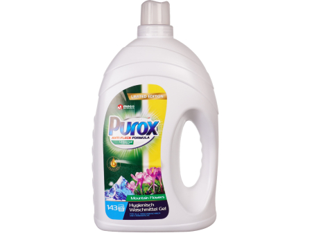 Detergent Rufe Lichid - Detergent rufe lichid Purox Universal, 143 spalari, 4.3L