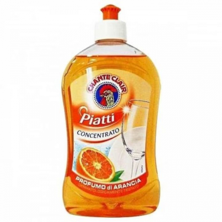 Detergent Vase - Detergent vase lichid concentrat Chanteclair Portocale, 500ml