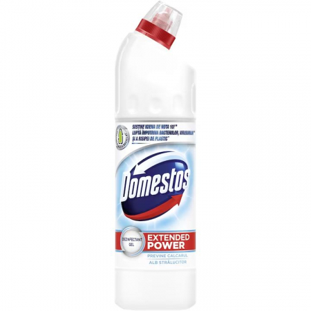Anticalcar, Piatra & Rugina - Dezinfectant inalbitor anticalcar Domestos White & Shine, 750ml
