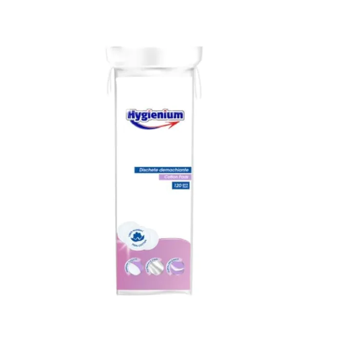 Demachiant - Dischete demachiante Hygienium Professional, 120 bucati