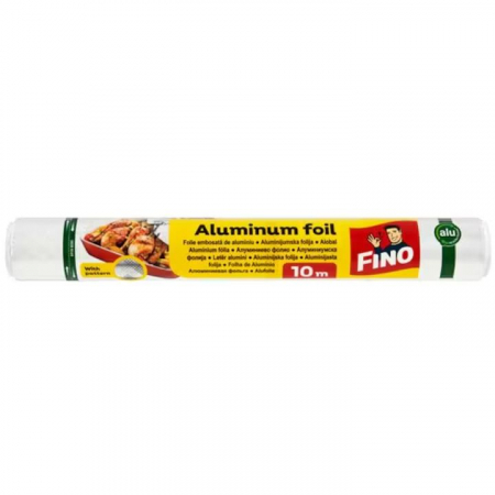 Accesorii Bucatarie - Folie de aluminiu embosata Fino, 10m