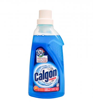 Anticalcar & Igienizante - Gel anticalcar Calgon 3in1 Power, 15 spalari, 750ml