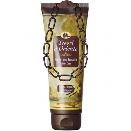 Ingrijire Personala - Gel de dus crema Tesori d'Oriente Vanilie si Ghimbir din Magadascar, 250ml