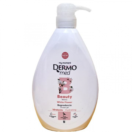 Gel de Dus - Gel de dus Dermomed Beauty White Flower, 1000ml