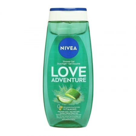 Ingrijire Personala - Gel de dus Nivea Love Adventure, 250ml