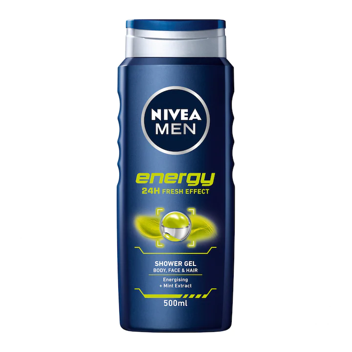 Gel de Dus - Gel de dus Nivea Men Energy, 500ml
