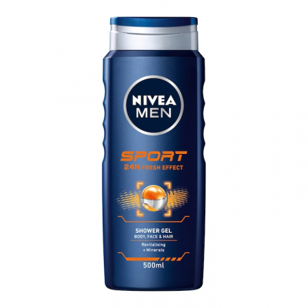 Ingrijire Corp - Gel de dus Nivea Men Sport, 500ml