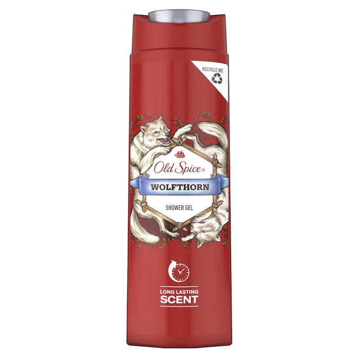 Gel de Dus - Gel de dus Old Spice Wolfthorn, 400ml