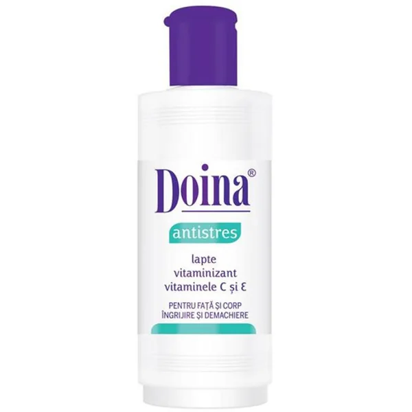Ingrijire Personala - Lapte antistres cu vitamina C si E Doina, 200ml