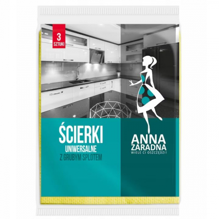Accesorii Bucatarie - Lavete antibacteriene universale Anna Zaradna, 3 bucati