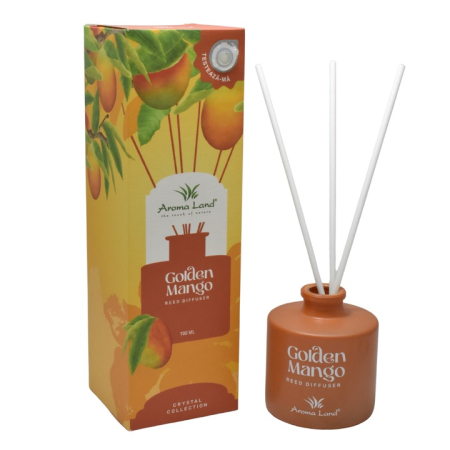 Produse Curatenie - Odorizant de camera Aroma Land Golden Mango, 100ml