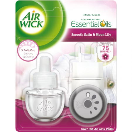 Produse Curatenie - Odorizant de camera electric Air Wick Smooth Satin, 19ml