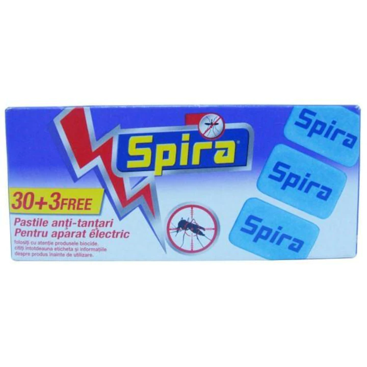 Birotica & Papetarie - Pastile anti tantari pentru aparat electric Spira, 30 bucati