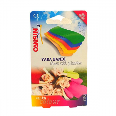 Ingrijire Personala - Plasturi de prim ajutor Yara Bandi Colorati, 20 bucati