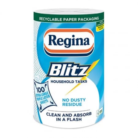 Prosoape de Hartie & Servetele - Prosop de hartie pentru bucatarie Regina Blitz, 3 straturi, 1 rola