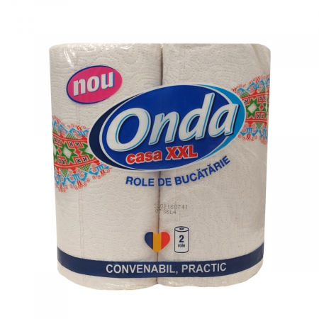 Prosoape de Hartie & Servetele - Prosop pentru bucatarie Onda XXL, 2 straturi, 2 role