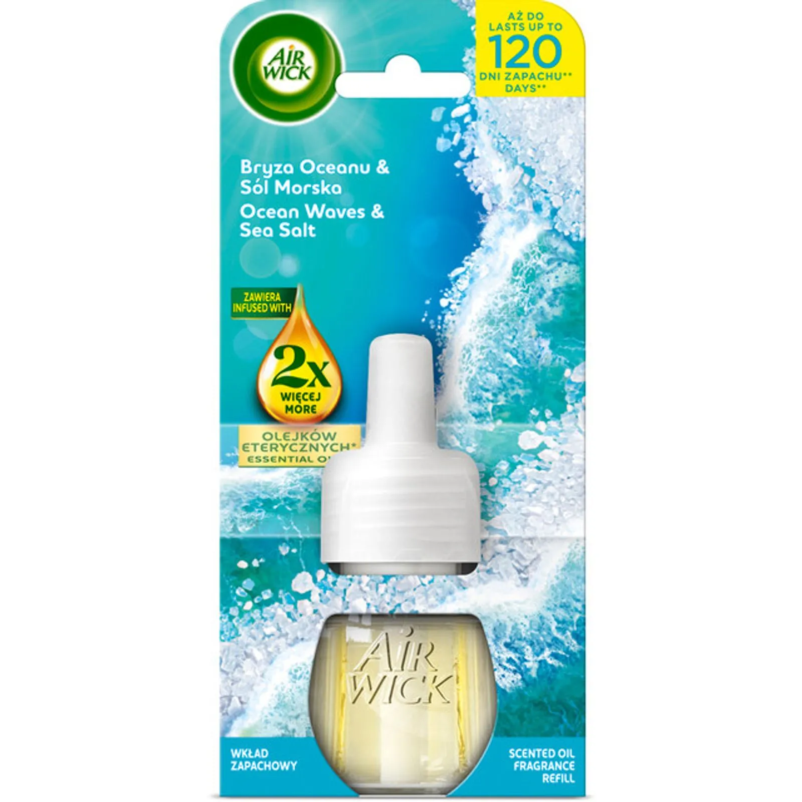 Produse Curatenie - Rezerva odorizant de camera electric Air Wick Briza marii & Sare de mare, 19ml