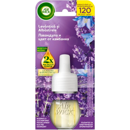 Produse Curatenie - Rezerva odorizant de camera electric Air Wick Levantica & Albastrele, 19ml