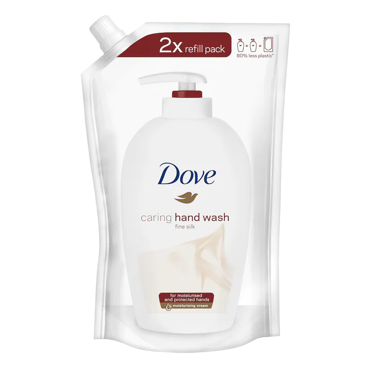 Sapun - Rezerva sapun lichid Dove Silk, 500ml