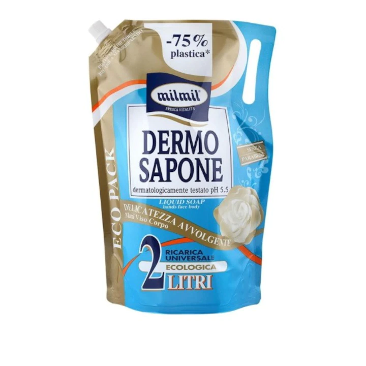 Sapun - Rezerva sapun lichid Mil Mil Dermo, 2L
