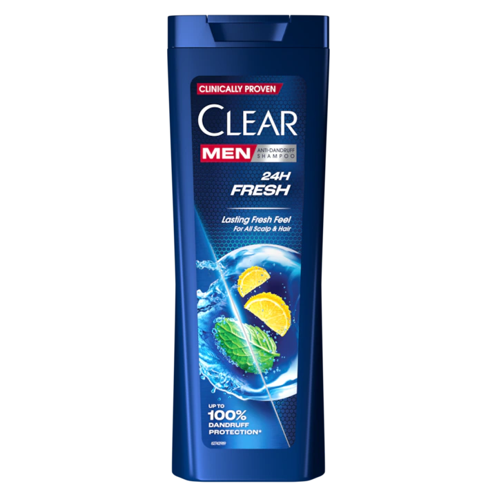 Sampon Par - Sampon pentru par Clear Men 24H Fresh, 360ml